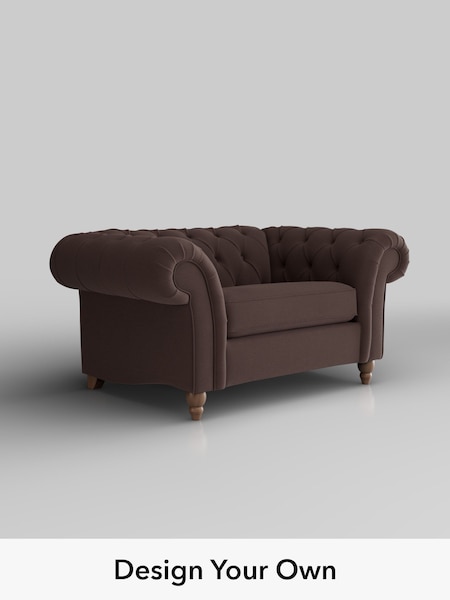 Fine Chenille Easy Clean/Chocolate Brown Gosford Ii Deep Sit (H54419) | £1,175