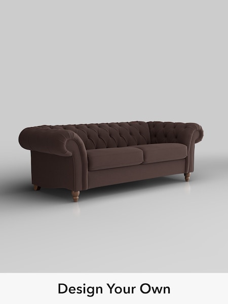 Fine Chenille Easy Clean/Chocolate Brown Gosford Ii Deep Sit (H54419) | £1,625