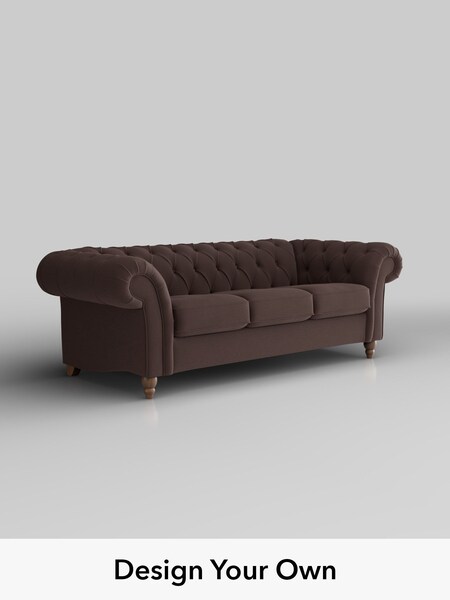 Fine Chenille Easy Clean/Chocolate Brown Gosford Ii Deep Sit (H54419) | £1,625