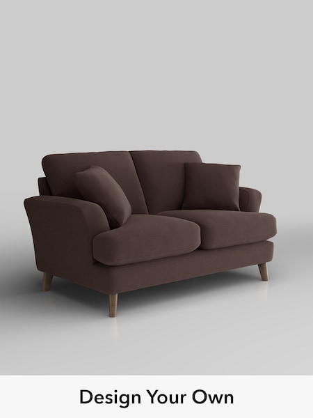 Fine Chenille Easy Clean/Chocolate Brown Conway Relaxed Sit (H54420) | £1,150