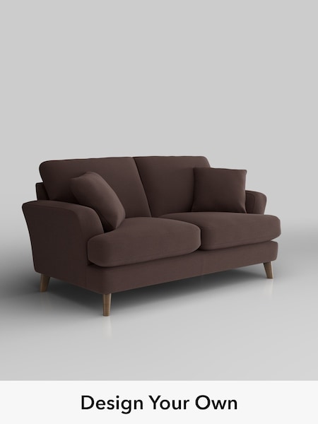 Fine Chenille Easy Clean/Chocolate Brown Conway Relaxed Sit (H54420) | £1,250