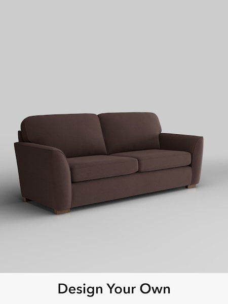 Fine Chenille Easy Clean/Chocolate Brown Malvern (H54422) | £1,175