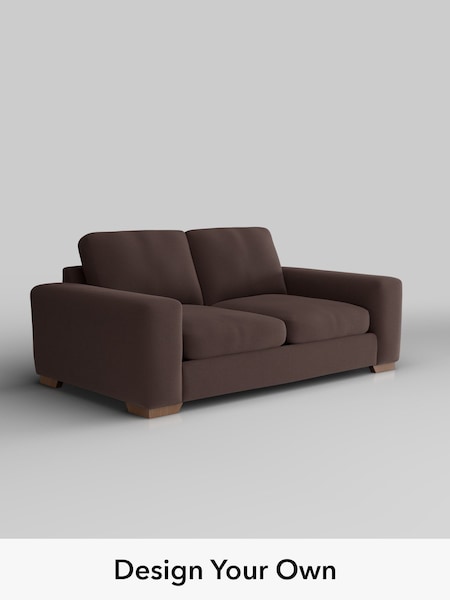 Fine Chenille Easy Clean/Chocolate Brown Houghton Deep Sit (H54425) | £1,275