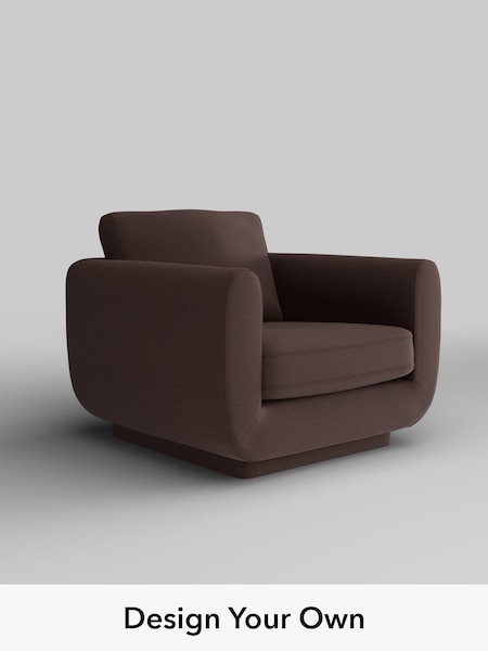 Fine Chenille Easy Clean/Chocolate Brown N Premium Pia (H54426) | £1,025