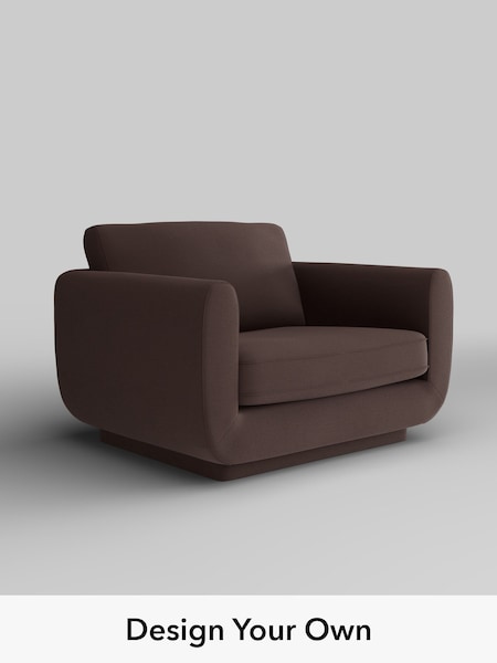 Fine Chenille Easy Clean/Chocolate Brown N Premium Pia (H54426) | £1,125