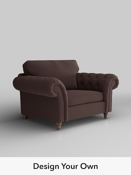 Fine Chenille Easy Clean/Chocolate Brown Gosford Highback Ii Deep Sit (H54428) | £1,175