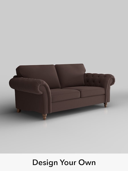 Fine Chenille Easy Clean/Chocolate Brown Gosford Highback Ii Deep Sit (H54428) | £1,625
