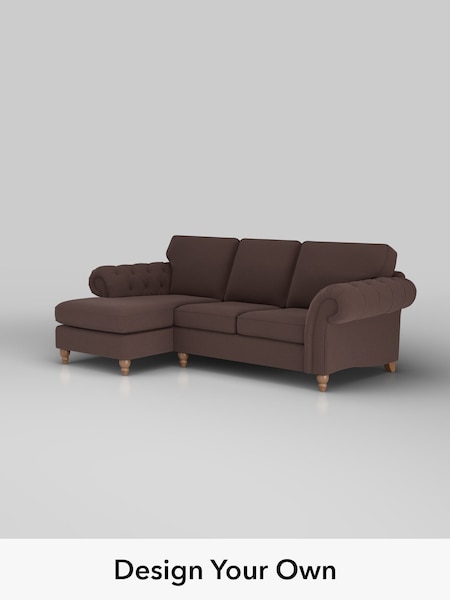 Fine Chenille Easy Clean/Chocolate Brown Gosford Highback Ii Deep Sit (H54428) | £2,525