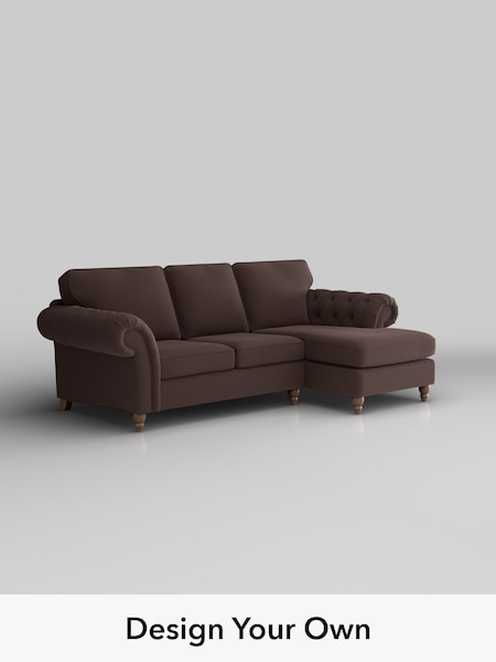 Fine Chenille Easy Clean/Chocolate Brown Gosford Highback Ii Deep Sit (H54428) | £2,525