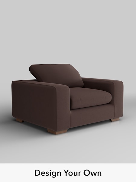 Fine Chenille Easy Clean/Chocolate Brown N Premium The Snuggle Grand (H54431) | £1,399