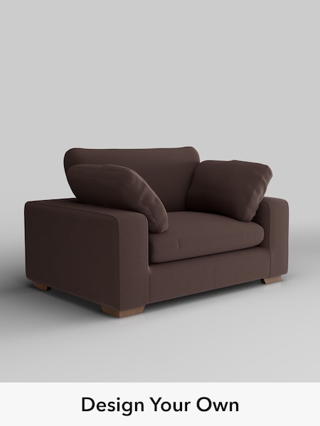 Fine Chenille Easy Clean/Chocolate Brown N Premium The Snuggle Grand (H54431) | £1,599