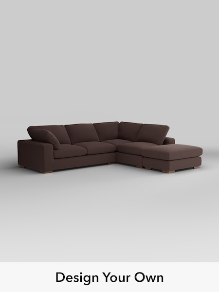 Fine Chenille Easy Clean/Chocolate Brown N Premium The Snuggle Grand (H54431) | £3,499