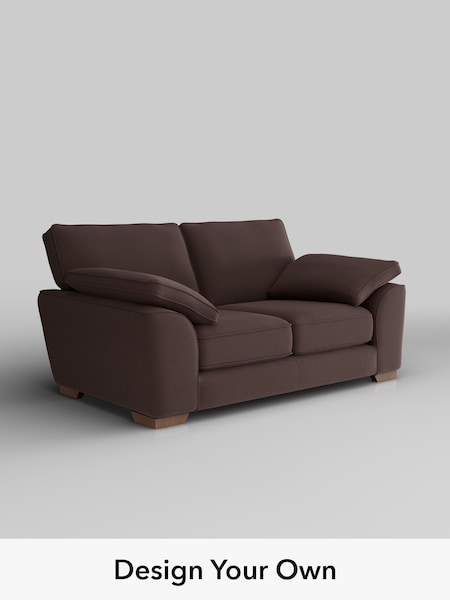 Fine Chenille Easy Clean/Chocolate Brown Stamford Grand Relaxed Sit (H54432) | £1,625