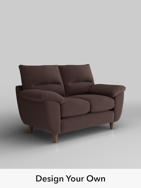 Fine Chenille Easy Clean/Chocolate Brown Elliot Highback (H54436) | £975