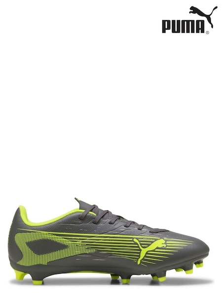 Puma Grey/Green Ultra 5 Play Fg/ag Football Boots (H54603) | £50