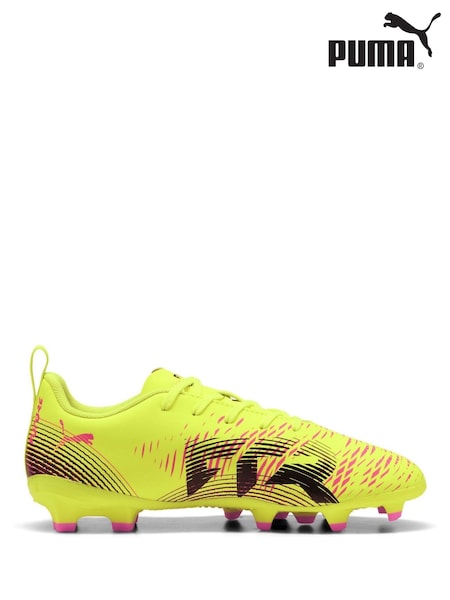 Puma Yellow Boys Future 8 Play Football Boots (H54604) | £40