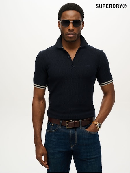 Superdry Black Square Metal Sunglasses (H54708) | £50