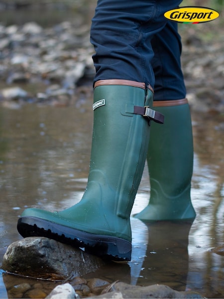 Grisport Green Delta II Full Zip Wellingtons (H54737) | £89