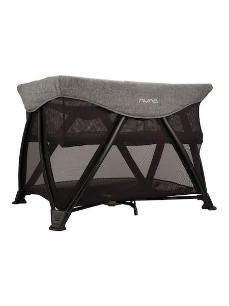 Nuna Charcoal Sena Aire Travel Cot (H54800) | £250