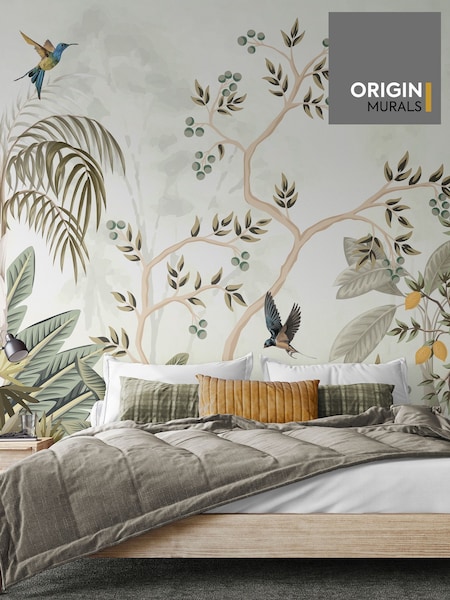 Origin Murals Natural Sage Lemon Tree Wall Mural (H54992) | £73