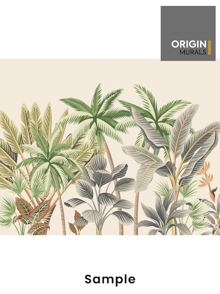 Origin Murals Natural Tropical Palm Trees A4 Wallpaper Sample (H55001) | £3