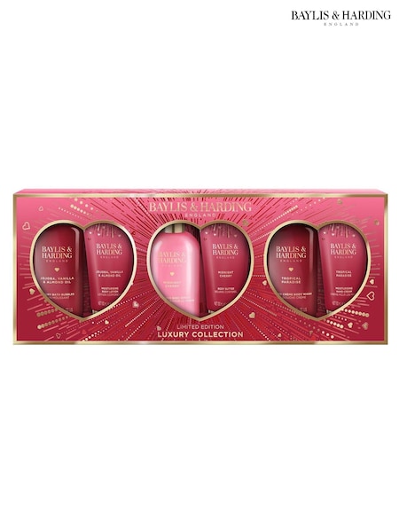 Baylis & Harding Midnight Cherry Body Pamper Gift Set (H55119) | £25
