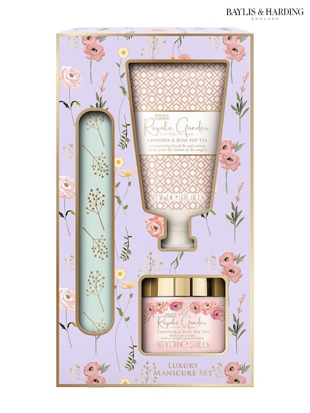 Baylis & Harding Royale Garden Luxury Manicure Gift Set (H55132) | £9