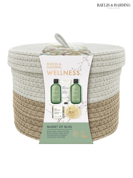 Baylis & Harding Wellness Basket Of Bliss Gift Set (H55146) | £40