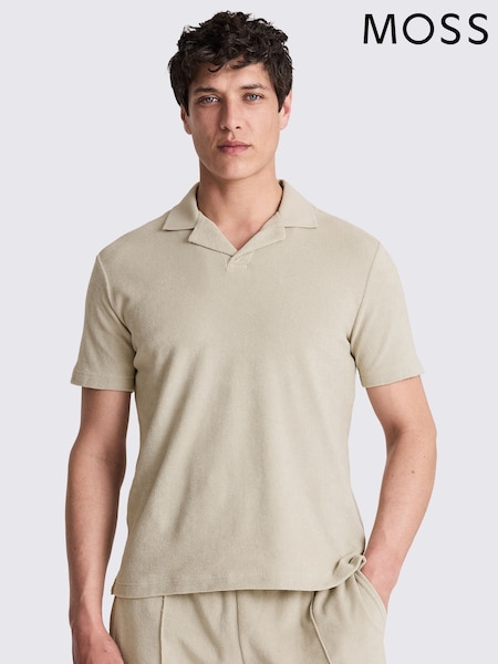 Terry Towelling Skipper 100% Cotton Polo Shirt (H55280) | £45