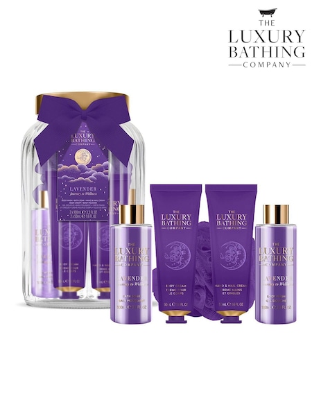 The Luxury Bathing Company Lavender Silent Night Gift Set (H55419) | £15