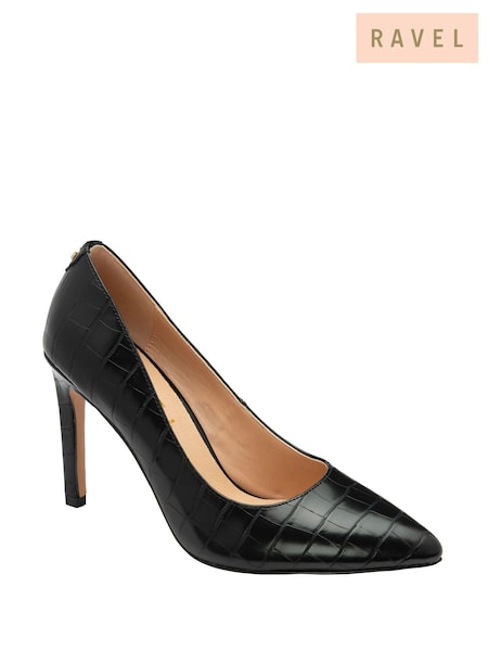 Ravel Black Court Shoes (H55636) | £65