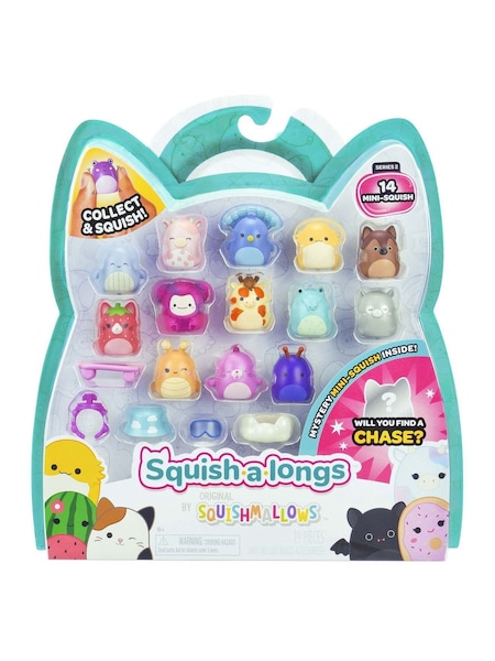 Jazawares Style 2 Squishalongs 14 Pack (H55731) | £20