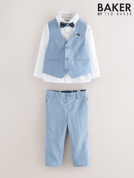 Baker by Ted Baker Waistcoat Shirt And Trousers Set (H55932) | £67 - £70