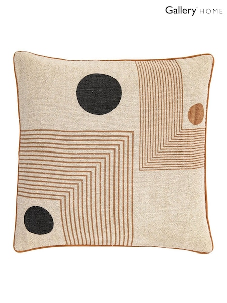 Gallery Home Multicoloured Geo Print Cushion (H56352) | £25
