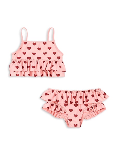 Konges Sløjd Pink Frill Bikini Set (H56746) | £45