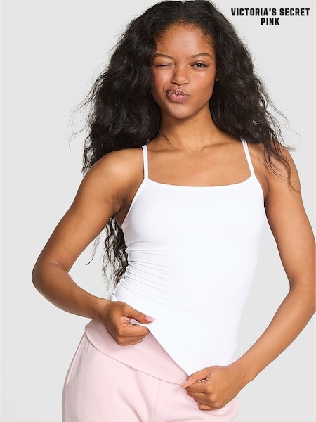 Victoria's Secret PINK White Cami Top (H56907) | £26