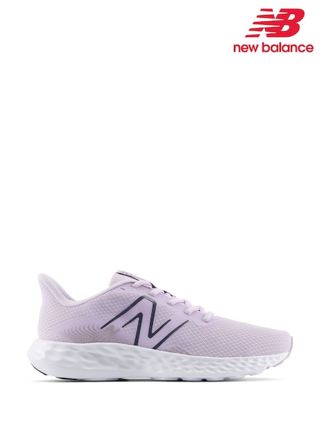 New Balance Light Pink Womens 411 Trainers (H56997) | £45
