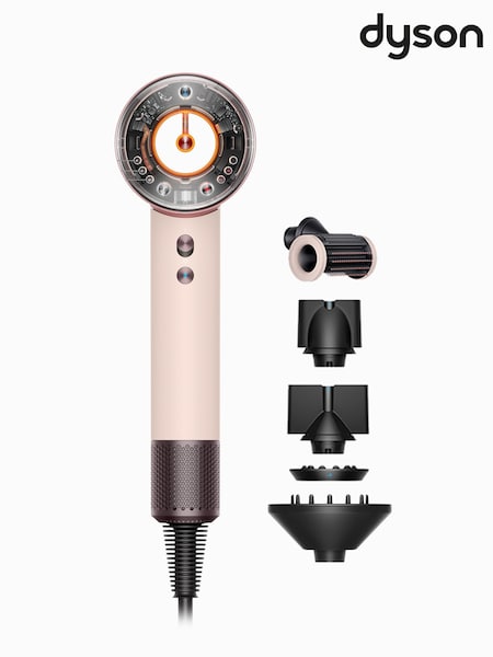 Dyson Pink Supersonic Nural Straight to Wavy Hair Dryer (H57074) | £400