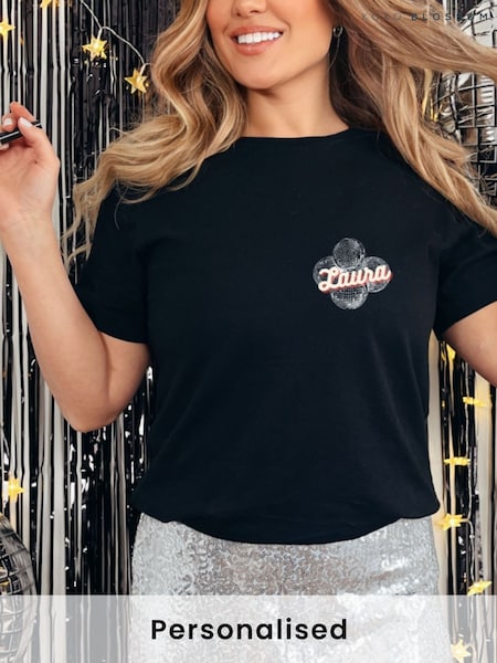 Personalised Last Disco Hen Party T-shirt by Koko Blossom (H57110) | £22
