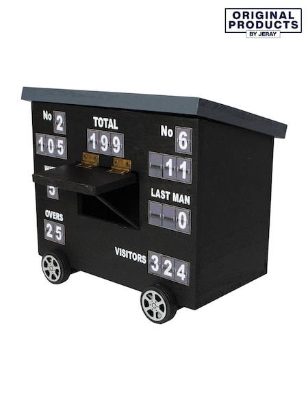 Jeray Black Cricket Scoreboard Desk Tidy (H57138) | £18