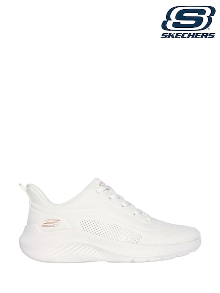 Skechers White BOBS Sport Squad Waves Just Wading Shoes (H57317) | £54