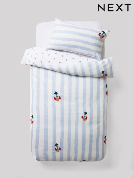 Tufted Rocket Duvet Cover and Pillowcase Set (H57421) | £27 - £37