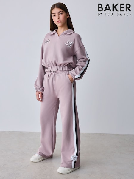 Baker by Ted Baker 2 Piece Varsity Rugby Sweat & Jogger Set (H57847) | £36 - £41