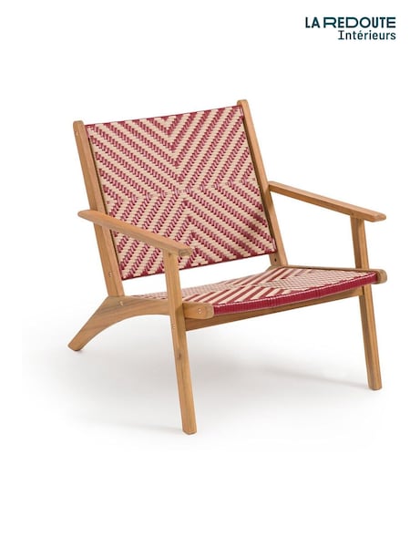 La Redoute Intérieurs Beige Red Balia Low Garden Armchair (H57973) | £120