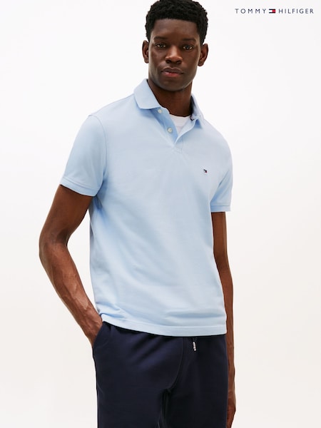Tommy Hilfiger Blue Regular Fit Polo Shirt (H58220) | £75