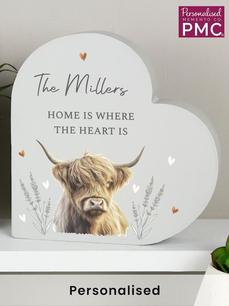 Personalised Highland Cow Dog Bandana by PMC (H59003) | £20
