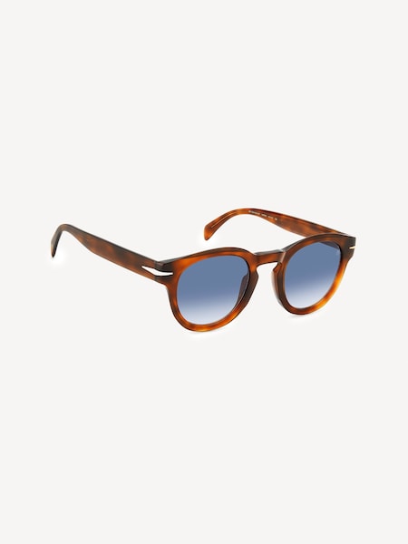 Eyewear by David Beckham Panthos Brown and Havana Sunglasses (H59013) | £210