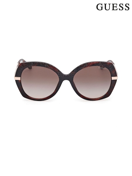 Guess Round Brown Sunglasses (H59031) | £90