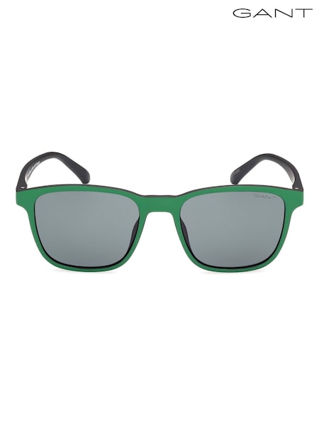 GANT Green Square Sunglasses (H59050) | £105