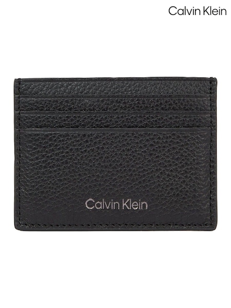 Calvin Klein Black Leather Cardholder (H59207) | £40